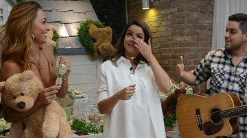 Maria Cecília ganha chá de bebê na TV - Antonio Chahestian/Record TV