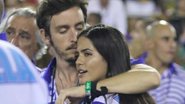 Antonia Morais e Wagner Santisteban trocam beijos na Sapucaí - Daniel Pinheiro/ AgNews