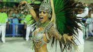Wanessa comemora vice-campeonato da Mocidade - Roberto Filho/ Brazil News
