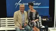 Carlos Alberto de Nóbrega e Mariana Godoy - Divulgação/RedeTV!