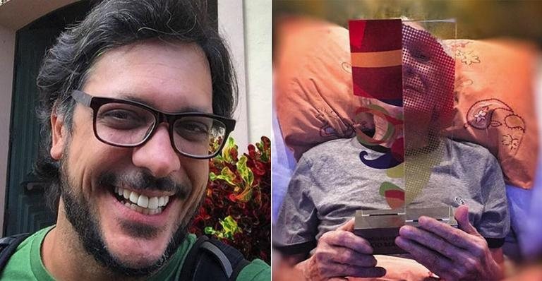 Lúcio Mauro Filho faz homenagem ao pai - Reprodução / Instagram