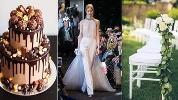 Drip Cake, calça em noivas e decoração greenery: tendências em 2017 - Getty Images/Divulgação