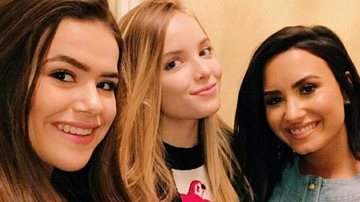 Maisa Silva, Giovanna Chaves e Demi Lovato - Instagram/Reprodução