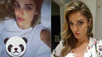 Rafa Brites mostra diferença do rosto com e sem maquiagem - Instagram/Reprodução