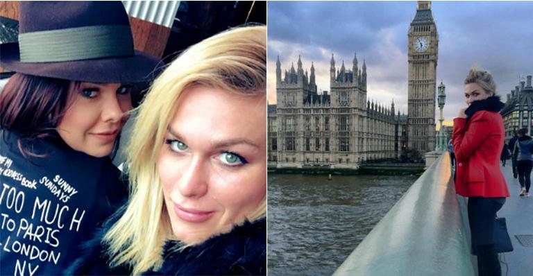 Em férias em Londres, Ludmilla Dayer tranquiliza fãs - Reprodução Instagram