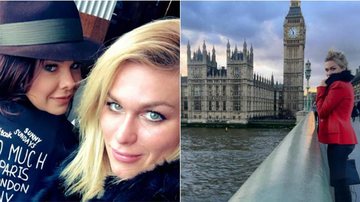 Em férias em Londres, Ludmilla Dayer tranquiliza fãs - Reprodução Instagram