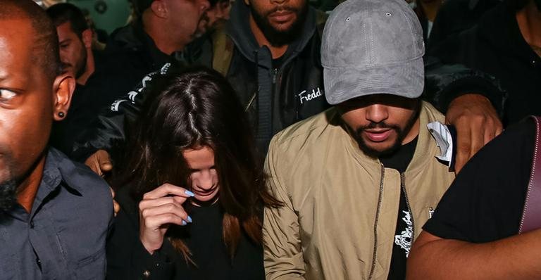 Selena Gomez e The Weeknd chegam ao Brasil - Raphael Castello/AgNews
