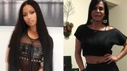 Nicki Minaj e Gretchen - Reprodução/ Instagram