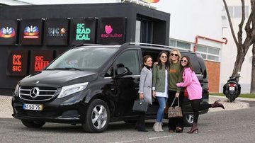 Camila Almeida, Lari Duarte, Layla Monteiro e Taciele Alcolea usaram os carros da Alliance4drive para conhecer Portugal - Rui Valido