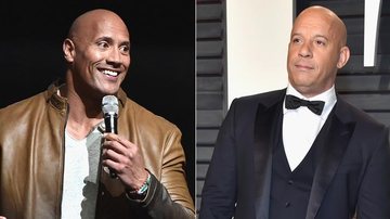 Vin Diesel e The Rock brigam feio e são separados - Getty Images