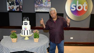 Roque ganha festa de aniversário nos bastidores do SBT - Francisco Cepeda / AgNews