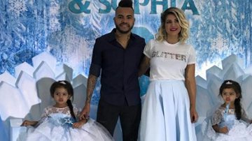 Dentinho, Dani Souza, Rafaella e Sophia - Instagram/Reprodução