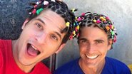 Reynaldo Gianecchini exibe penteado colorido na África - Instagram/Reprodução