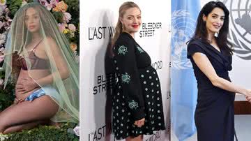 Conheça 6 grávidas famosas internacionais de 2017 - Instagram/Reprodução e Getty Images