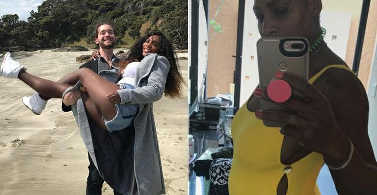 Serena Williams e Alexis Ohanian serão pais - Instagram/Reprodução