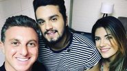 Luciano Huck se diverte com Luan Santana e Jade  Magalhães - Reprodução/ Instagram