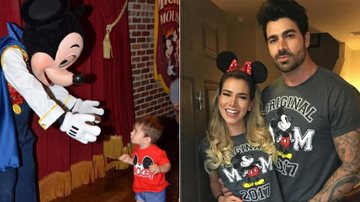 Adriana e Rodrigão levam o filho à Disney - Instagram/Reprodução