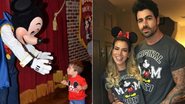 Adriana e Rodrigão levam o filho à Disney - Instagram/Reprodução
