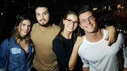 Jade Magalhães, Luan Santana, Camila Queiroz e Klebber Toledo - Instagram/Reprodução