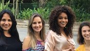 Juliana Alves se reúne com amigas e deixa o barrigão de fora - Reprodução Instagram