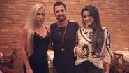 Latino posa com Suzanna Freitas e Jéssica Rodrigues - Instagram/Reprodução