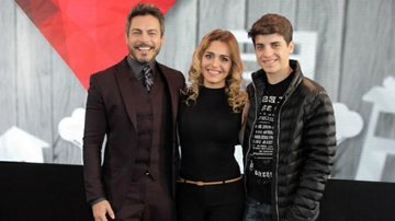Luigi Baricelli com a amada, Andreia e o herdeiro Vittorio - Marcos Ribas/Brazil News