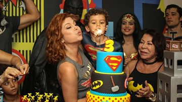 Bárbara Borges festeja os 3 anos do filho Martin Bem - Diego Reis