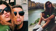 Cauã Reymond e Mariana Goldfard: romance na Itália - Reprodução/ Instagram