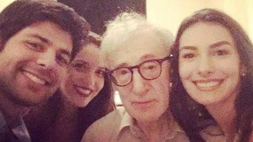 Nathalia Dill tira foto com Woody Allen - Reprodução / Instagram