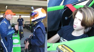 Filho de Rubens Barrichello segue os passos do pai no automobilismo - Fernando Santos / Divulgação FVee