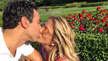 Ticiane Pinheiro beija César Tralli e se declara - Reprodução/ Instagram
