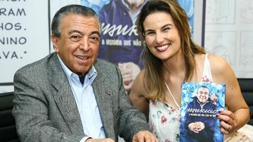 Maurício de Sousa e Úrsula Corona - Roberto Filho/Brazil News