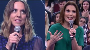 Mel C tira dúvida com a sexóloga Laura Miller do 'Altas Horas' - Reprodução TV Globo