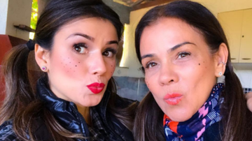 Paula Fernandes e a mãe, Dulce Souza - Instagram/Reprodução