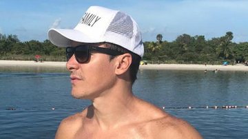 Aos 43 anos, Rodrigo Faro posa em viagem com a família - Reprodução / Instagram
