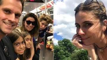 Giovanna Antonelli curte férias com a família em Nova York - Reprodução Instagram