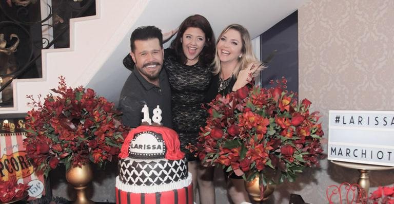 Sertanejo Marcos comemora o aniversário da filha, Larissa Marchioto - Marcos Ribas / Brazil News