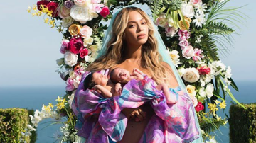 Beyoncé apresenta os gêmeos - Instagram/Reprodução