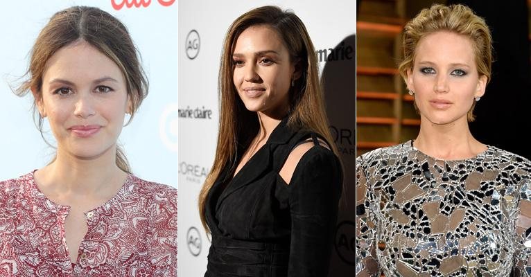 Rachel Bilson, Jessica Alba e Jennifer Lawrence - Getty Images