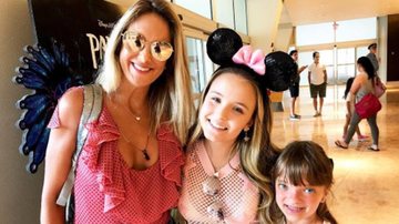Com Rafa, Ticiane Pinheiro encontra Larissa Manoela na Disney - Reprodução/ Instagram
