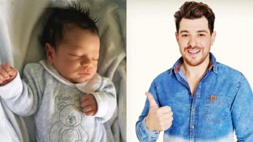 Cézar Lima apresenta o filho, Vicente - Instagram/Reprodução