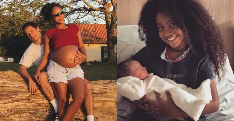 Negra Li e Junior Dread festejam o nascimento do filho caçula, Noah - Reprodução / Instagram