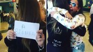 Simony "apronta" com Gretchen no aeroporto - Reprodução Instagram