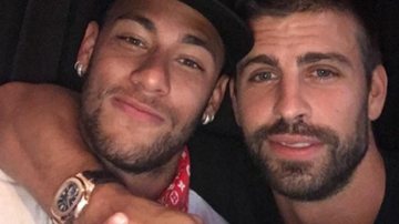 Neymar e Gerard Piqué - Reprodução / Instagram