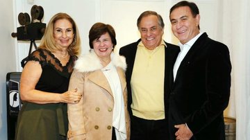 Celina Ferreira, Cristina, Ronnie Von e Amaury Jr - Fábio Zanzeri