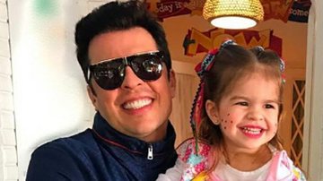 Wellington Muniz parabeniza a filha, Valentina: "Te amo" - Reprodução / Instagram
