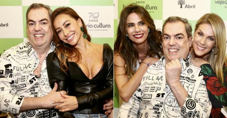 Marco Antônio de Biaggi com Sabrina Sato, Luciana Gimenez e Ana Hickmann - Manuela Scarpa/Brazil News?