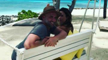 Tatá Werneck posa com Paulo Gustavo nas Maldivas - Reprodução/ Instagram
