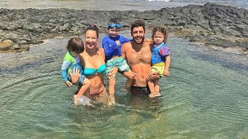 Luana Piovani com a família - Reprodução / Instagram