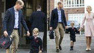 Príncipe William leva George em seu primeiro dia na escola - Getty Images